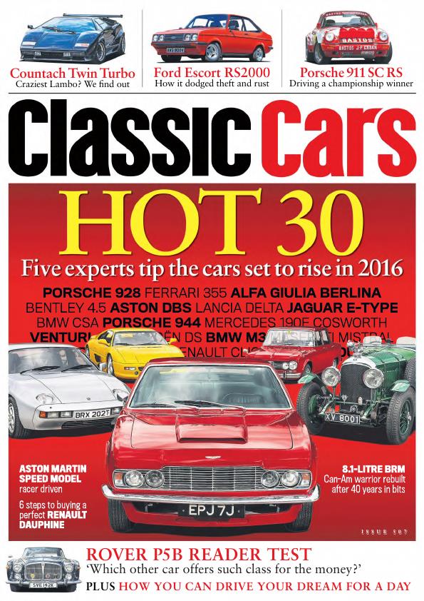Журнал Classic Cars, october 2015